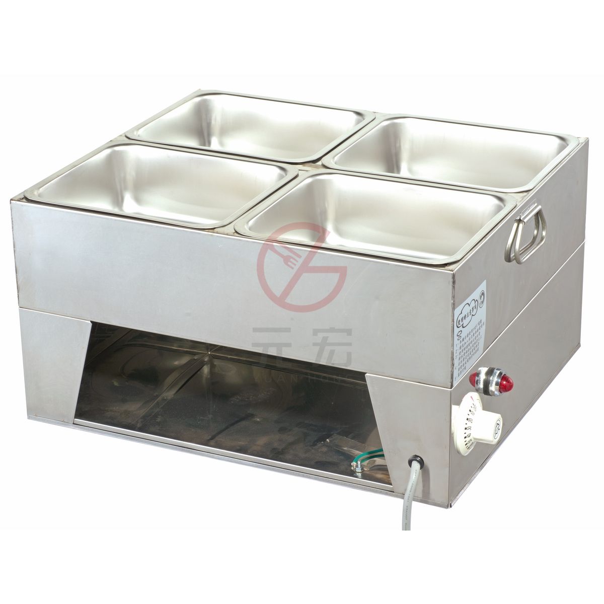 溫控厚方４格菜桶