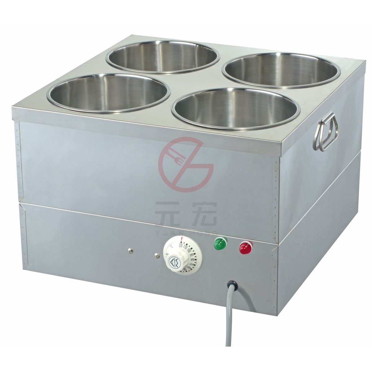 溫控圓４格菜桶