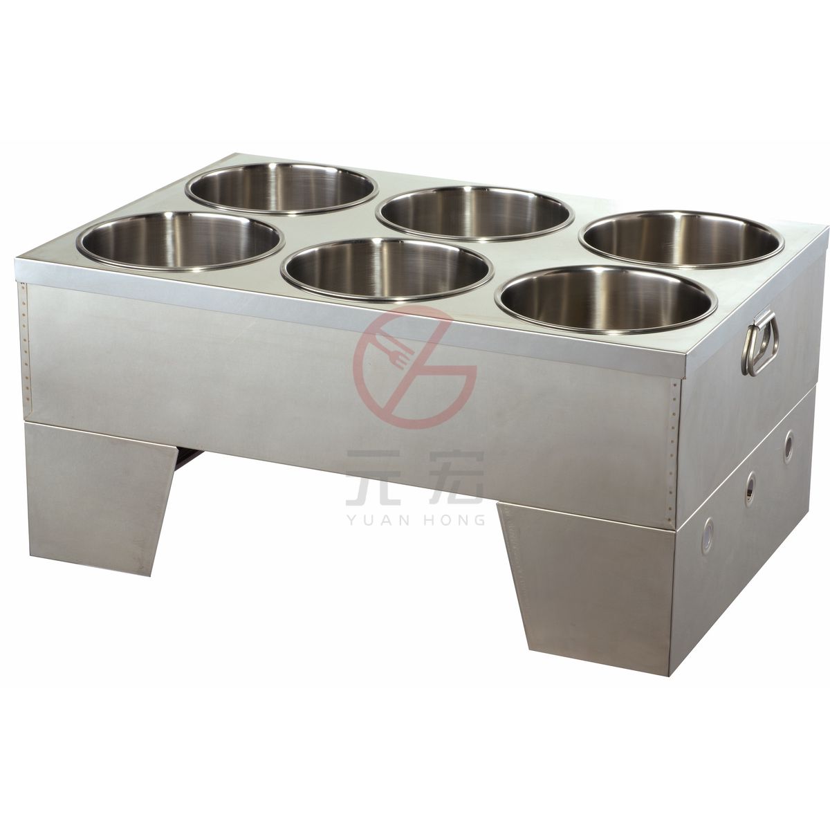 溫控圓６格菜桶