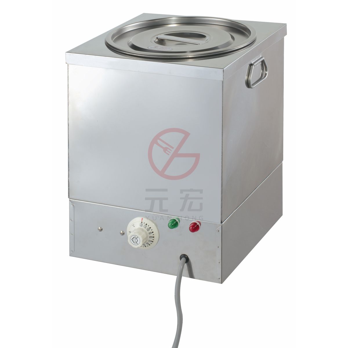 溫控厚圓單格加高菜桶(26CM)